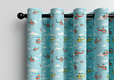 Sky Patrol, Horizon - Made to Measure Curtains - Image 12